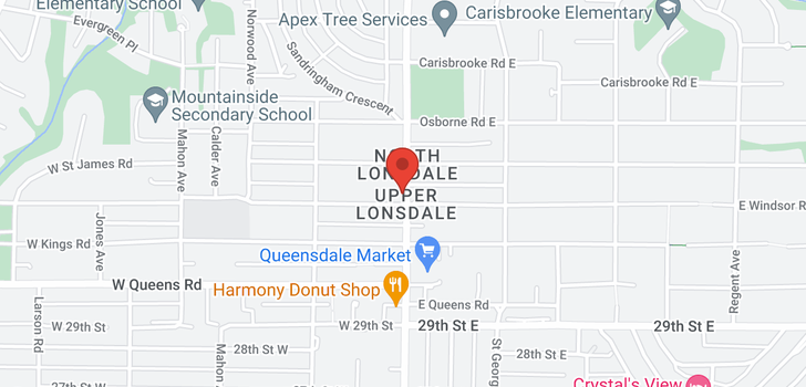 map of 3219 LONSDALE AVENUE
